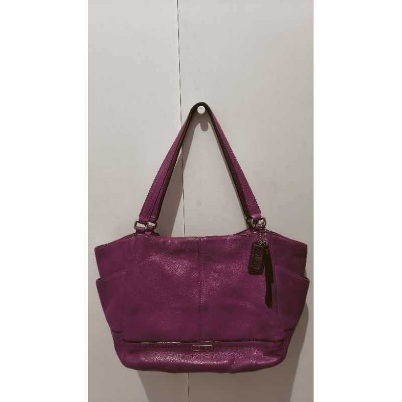 tote bag Coach Pink fuschia fusia preloved
