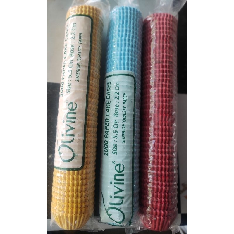 Cup Kue mini Cup Casses Nastar 5,5cm warna Rondom