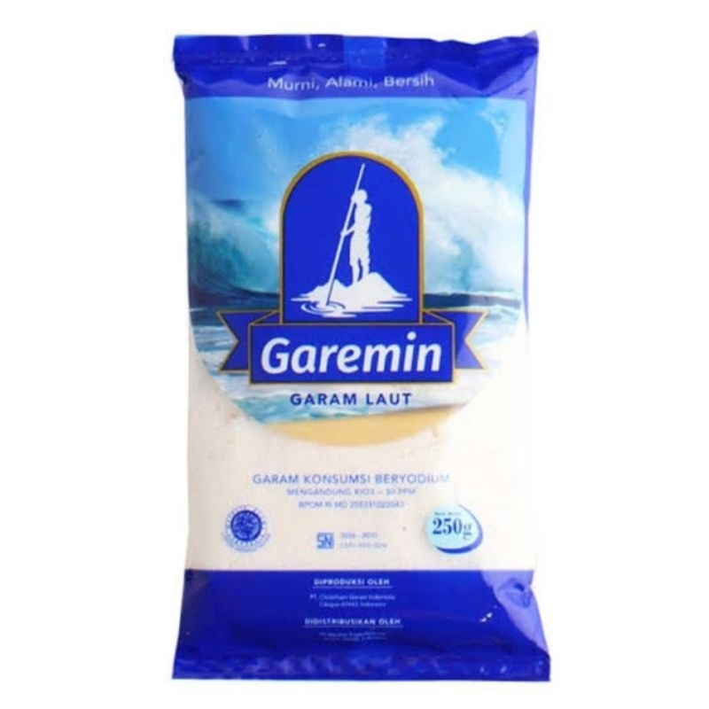 

Garemin Garam Laut 250g