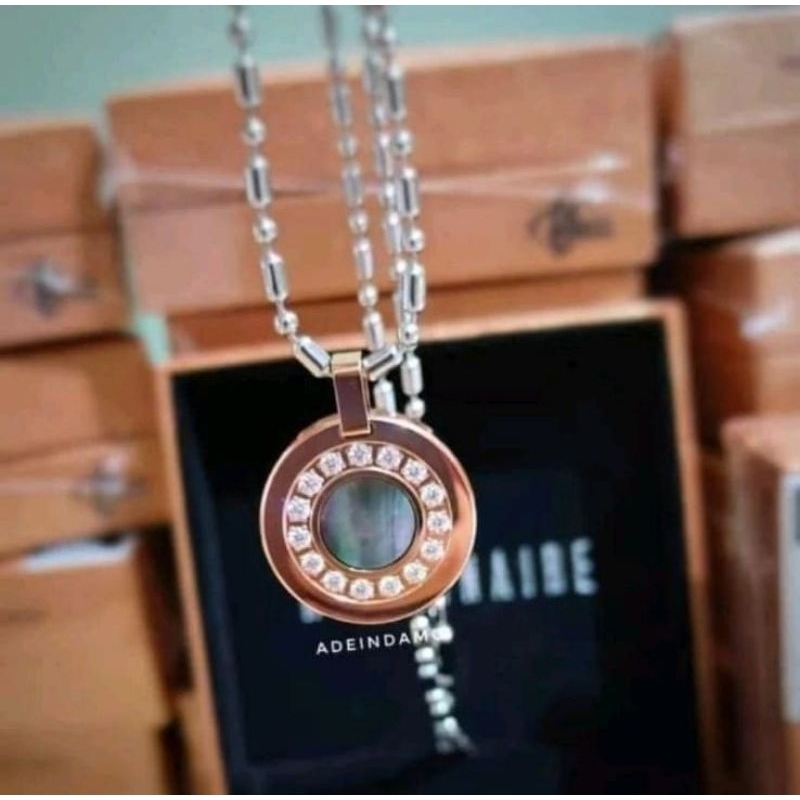 Kalung Lsw3 shell Rose gold Segel Original MCI
