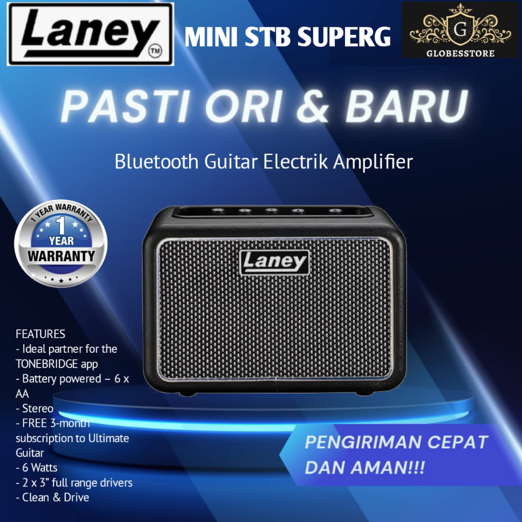 Laney MINI STB SUPERG Bluetooth Gitar Elektrik Ampli /MINI STB SUPER G Ampli gitar elektrik