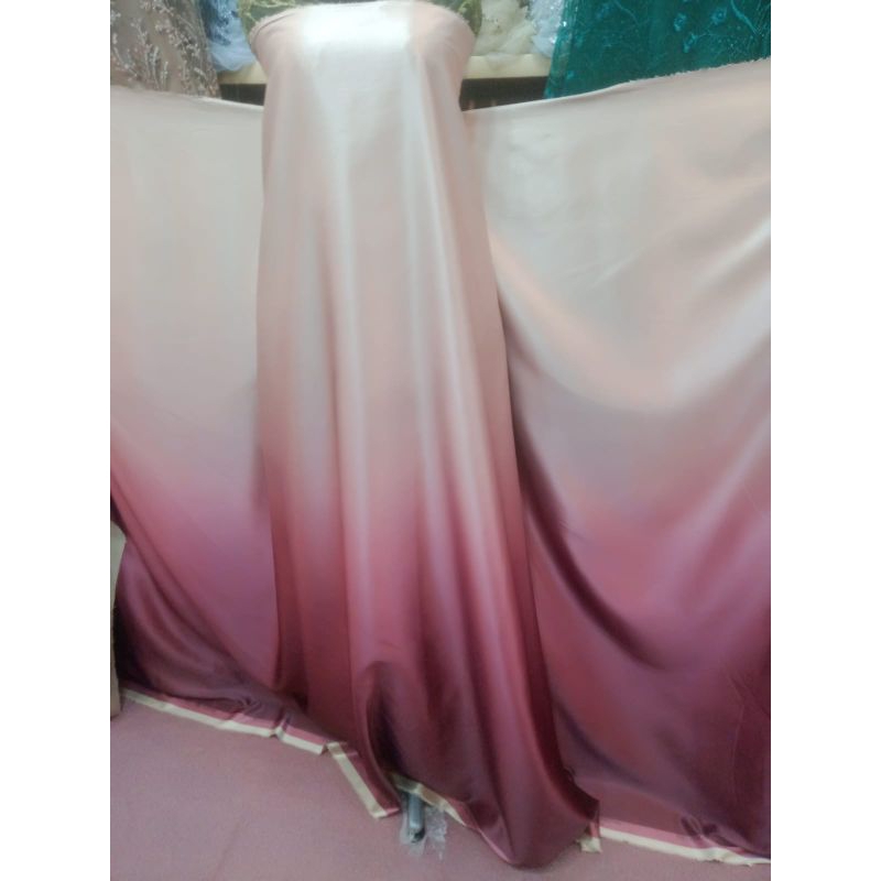 KAIN OMBRE/KAIN ARMANY SILK GRADASI PREMIUM