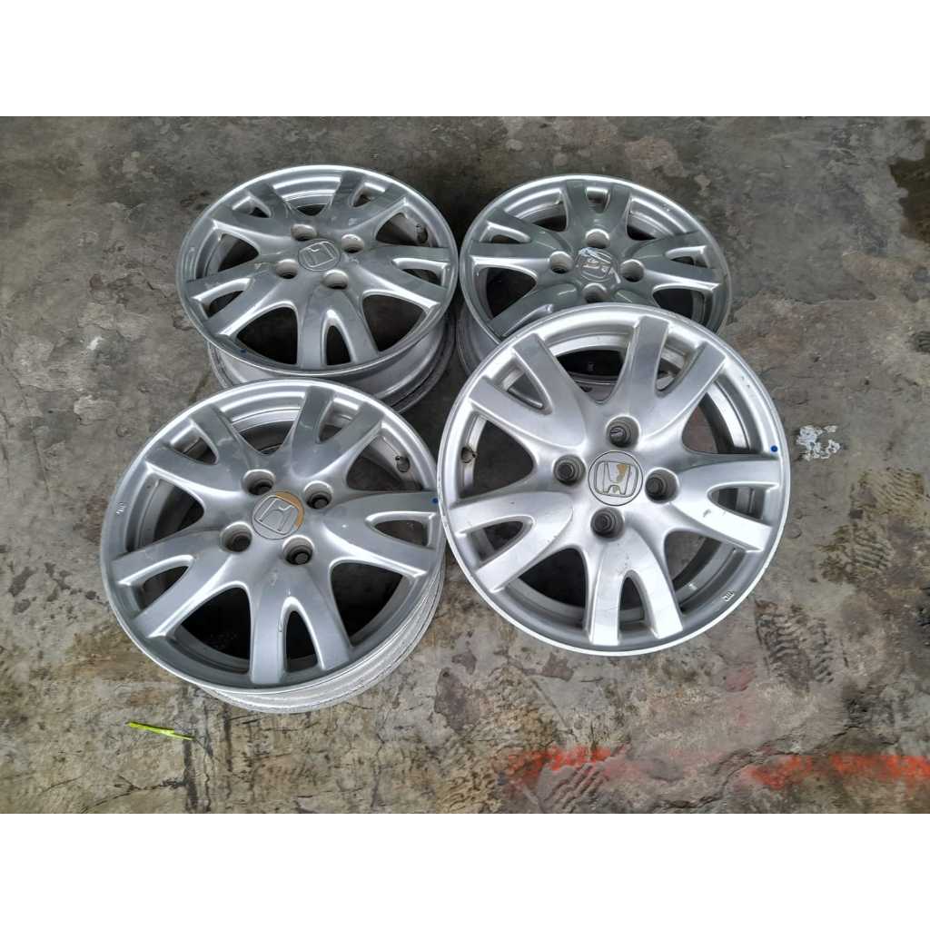 Velg Mobil Honda Brio AKAR Ring 14 Pcd 4x100 Silver