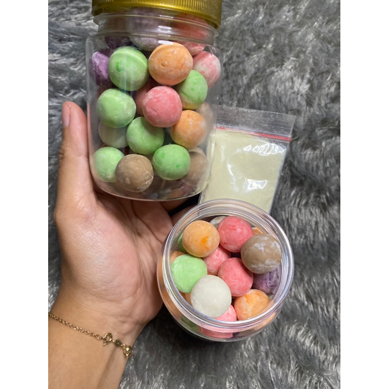 

Bola susu mandi toples kemasan 250Gr