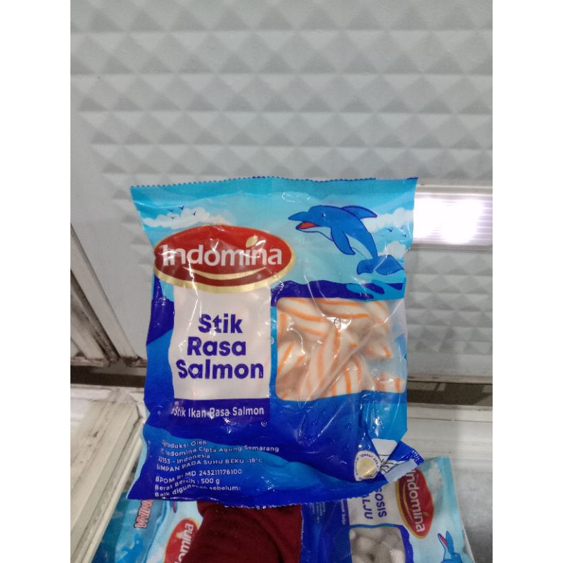 

stik rasa salmon INDOMINA 500gr