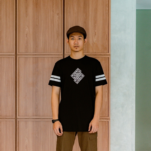 Hisyam  Kaos Kurta Lengan Pendek Kufi