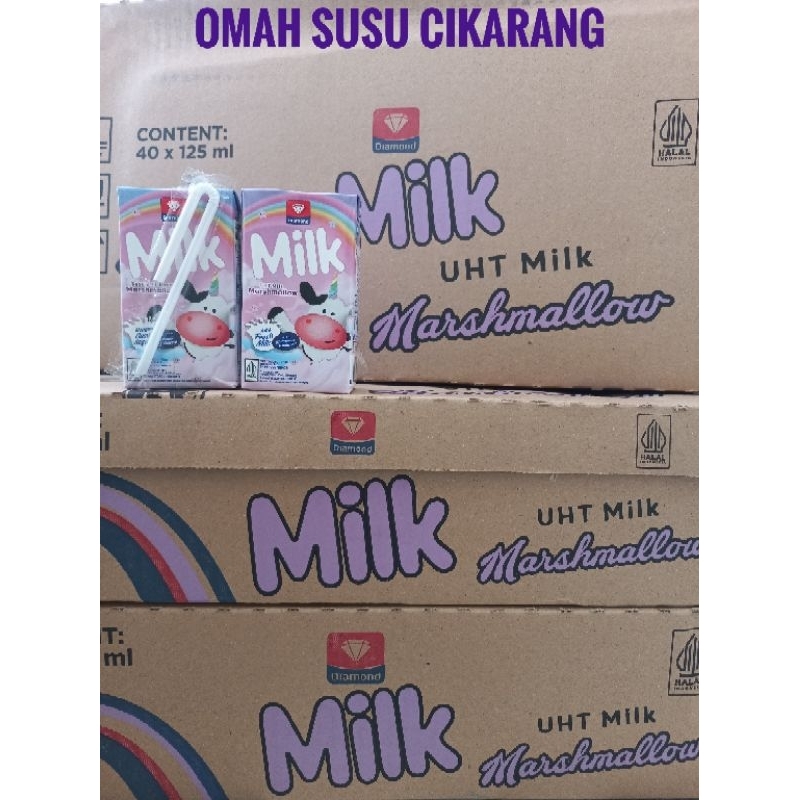 

SUSU UHT DIAMOND 125ml MARSHMALLOW