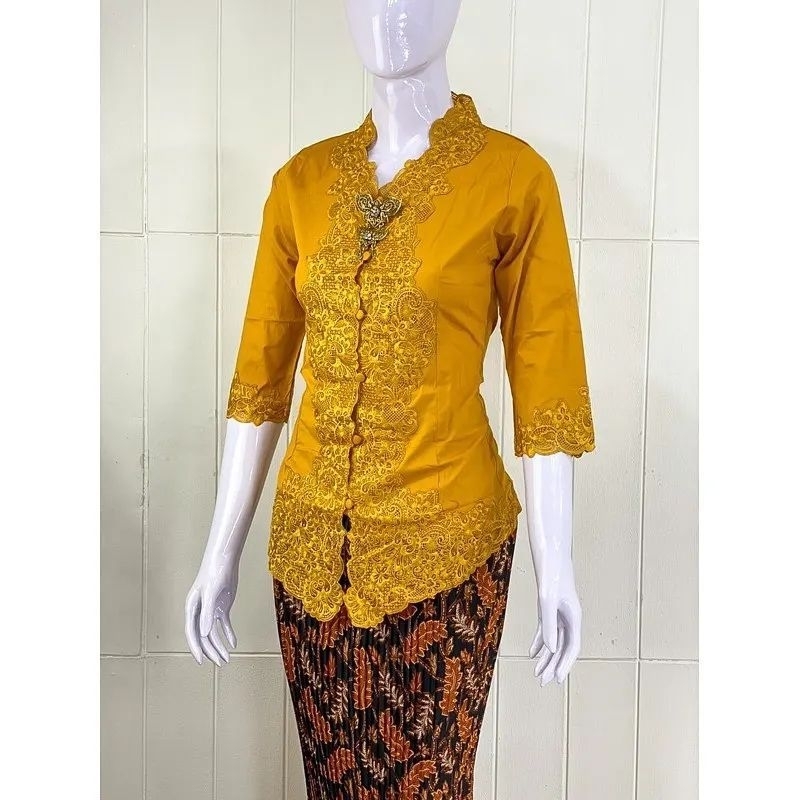 Atasan Kebaya Encim Bordir Encim Polos Encim Modern Encim Kebaya Kekinian Kebaya Terbaru Kebaya Terl