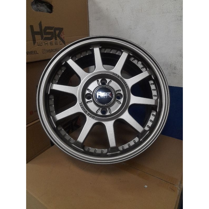 velg mobil HSR GYMKANA R15 PCD 4X100 ET42 Racing matt bronze