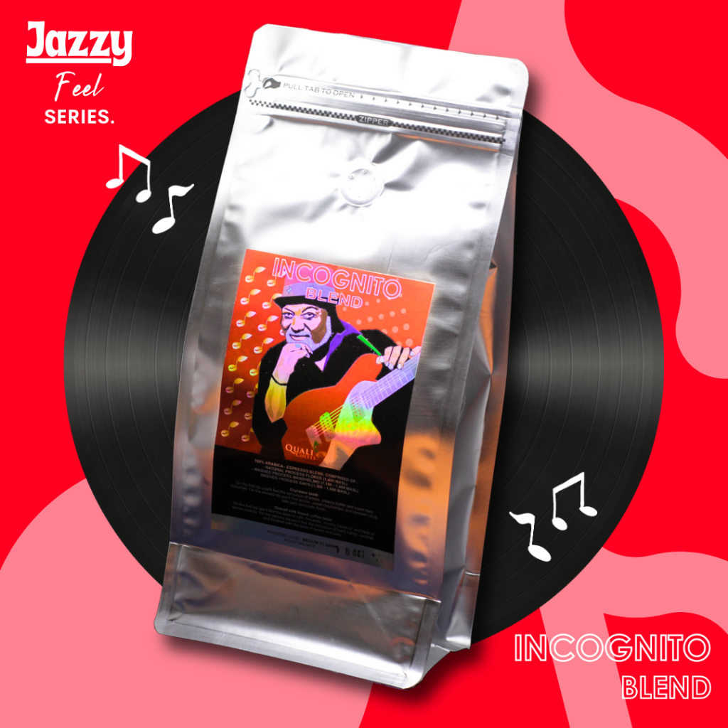 

SPECIAL Kopi Incognito Espresso Blend 1 Kg (100% Arabica) by Quali Coffee