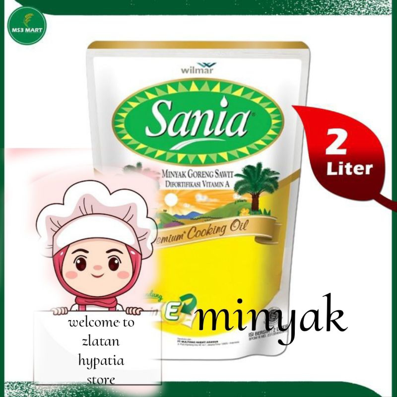 

minyak sania 2 liter ||welcome to store zlatan hypatia||