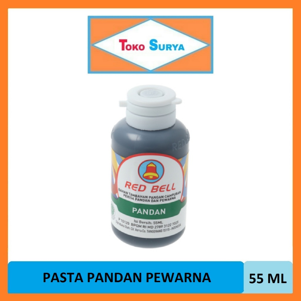 

Pasta Pandan Red Bell Pewarna Makanan Perisa Pandan 55 Ml