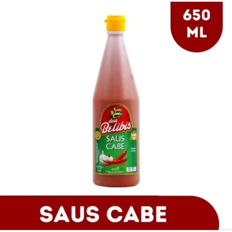 

Saus Cabe / Tomat 650ML Dua Belibis