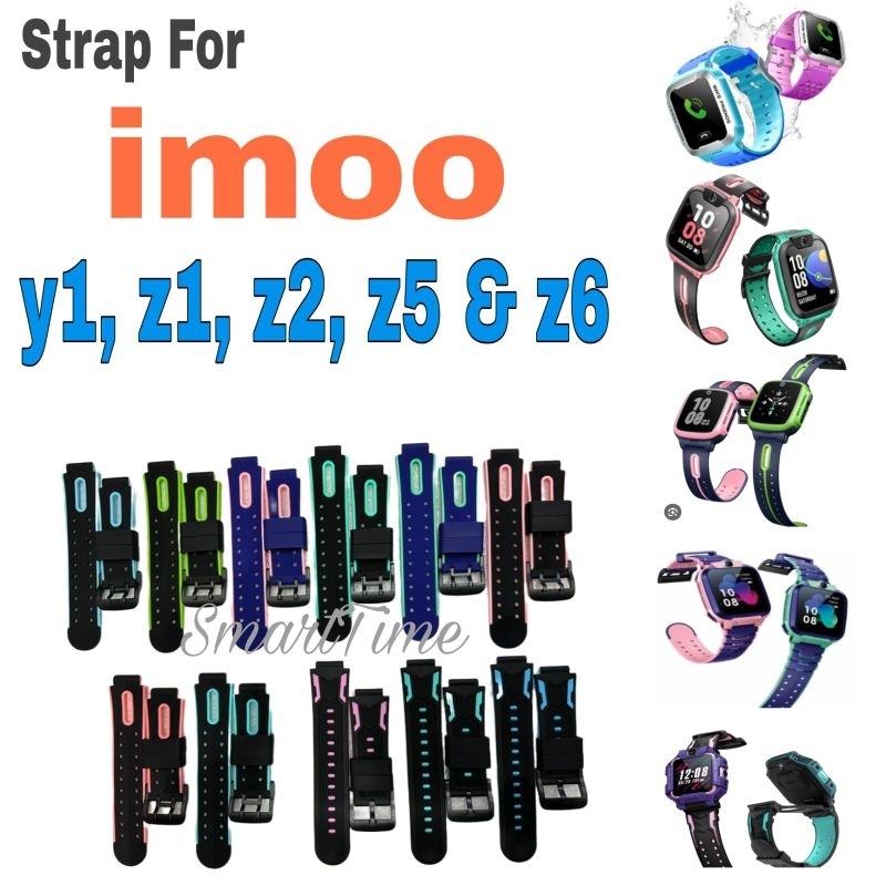 Tali Jam untuk Imoo Y1 Z1 Z2 Z5 Z6  Strap Tali Jam tangan Anak imo smartwatch watch phone plus obeng