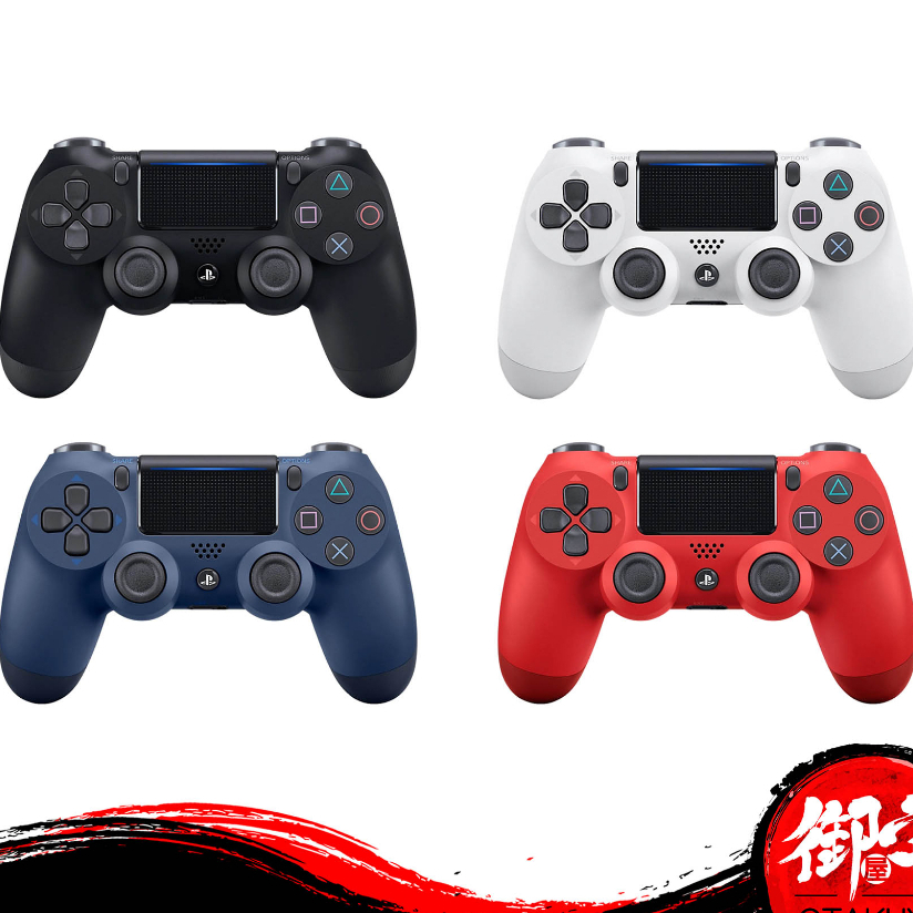 PS4 PS 4 Controller Stik Stick Joystick Gamepad Wireless LED Light Bar Kabel USB Charger HEN Seri 12