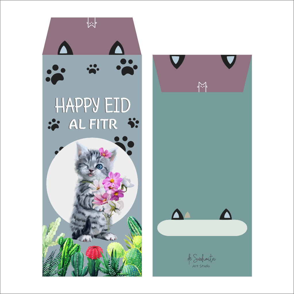 

AMPLOP LEBARAN EDISI KUCING