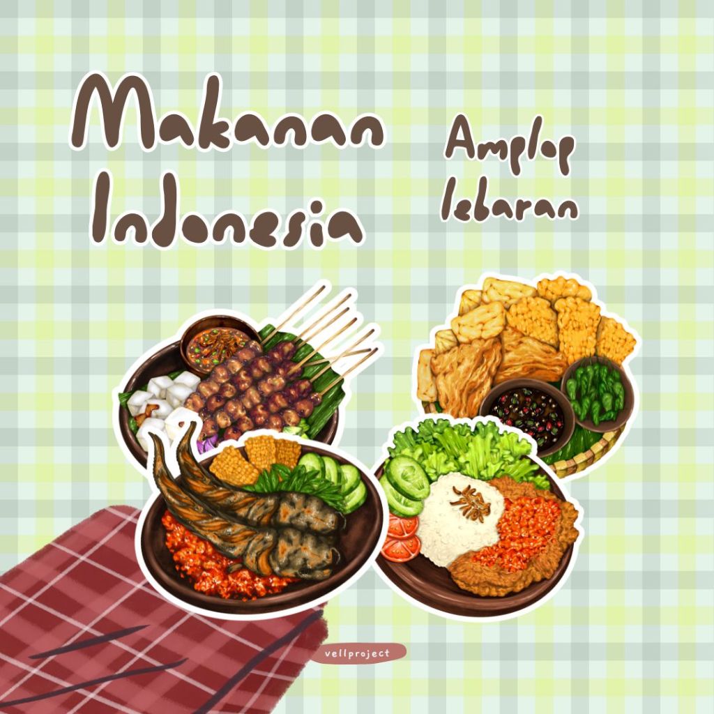 

Amplop Lebaran Unik Makanan Indonesia