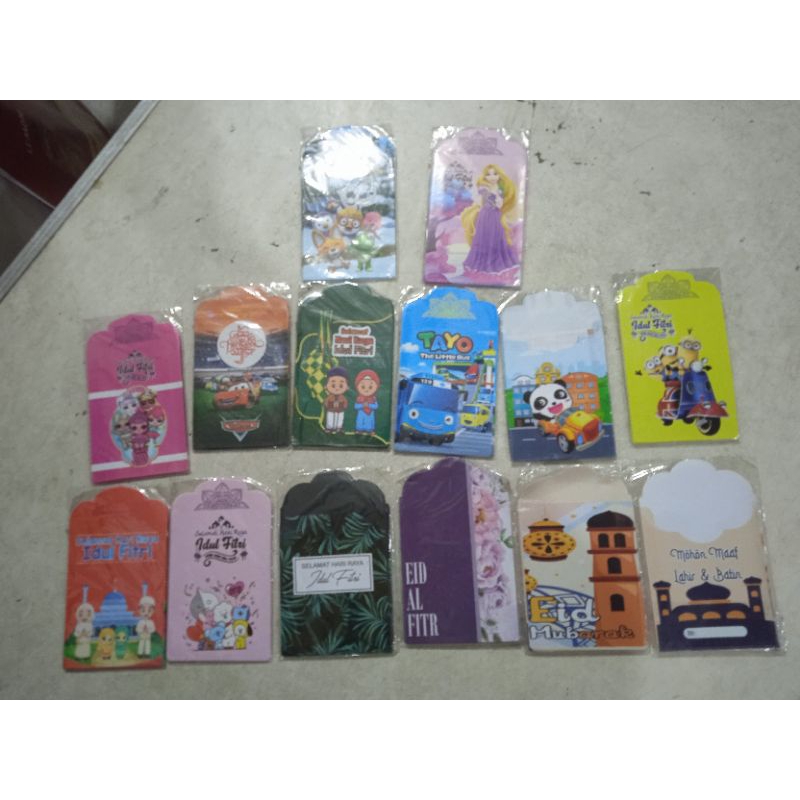 

AMPLOP LEBARAN / ANGPAU THR LEBARAN / AMPAU KARAKTER GAMBAR LUCU ISI 10 PCS MURAH MERIAH