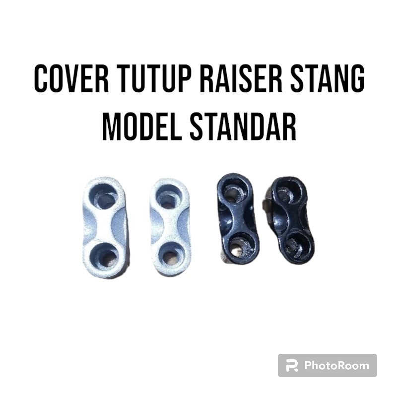 Tutup cover raiser stang bahan alumunium model standar motor fino vixion rx king dll