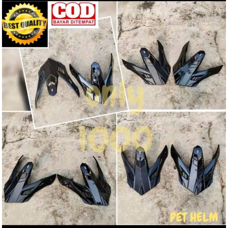 PET HELM UNIVERSAL TRAIL SUPERMOTO MOTOCROSS