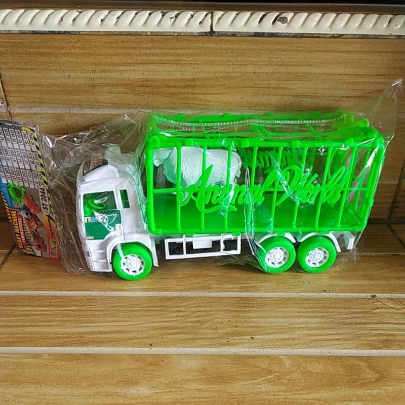 mainan anak truk hewan st2044