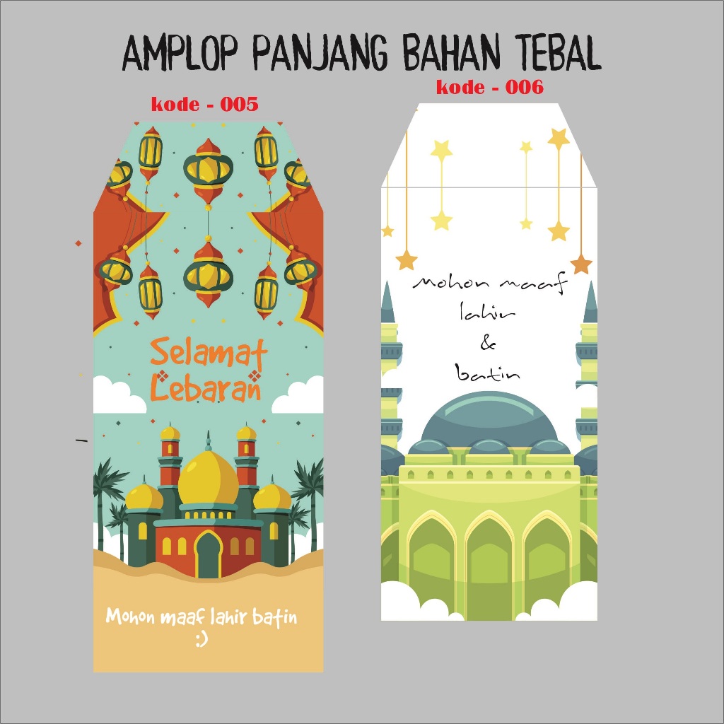 

Amplop lebaran / amplop thr / amplop unik / amplop aesthetic / amplop panjang