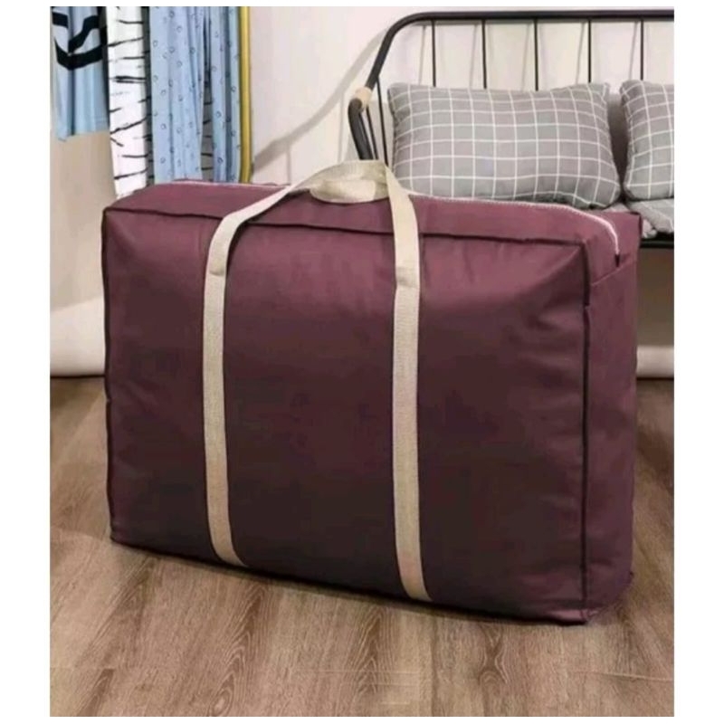 Tas Pakaian Muat Banyak. Tas Jinjing Baju. Travel Bag Anti air. Tas Multifungsi Lipat