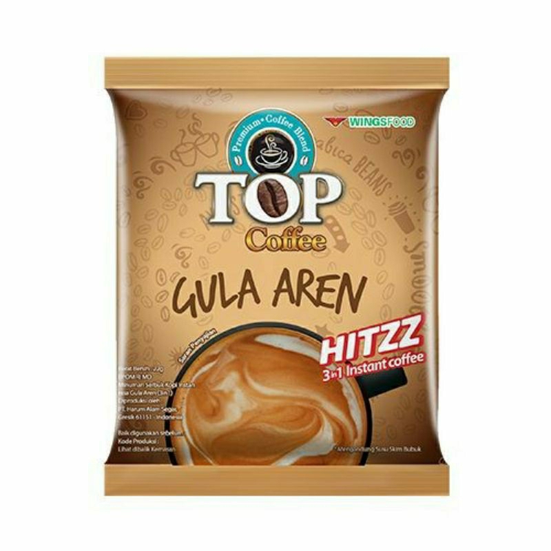 

TOP COFFEE GULA AREN 22g (1 renceng isi 15 pcs)