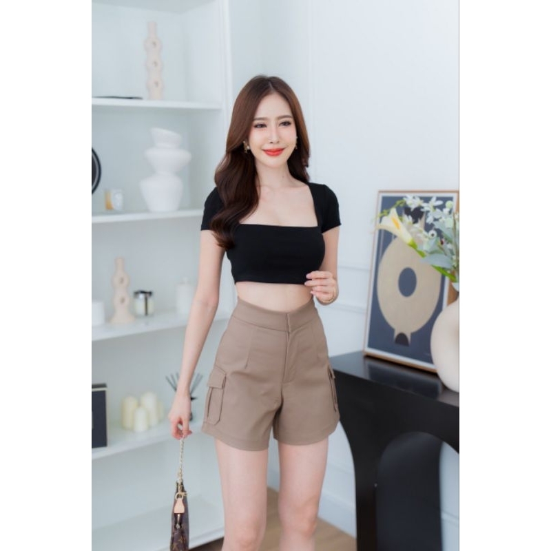 HC - GITTA HW SKORT CARGO BRAND BEWRY IMPORT BANGKOK BKK / CELANA ROK BEWRY