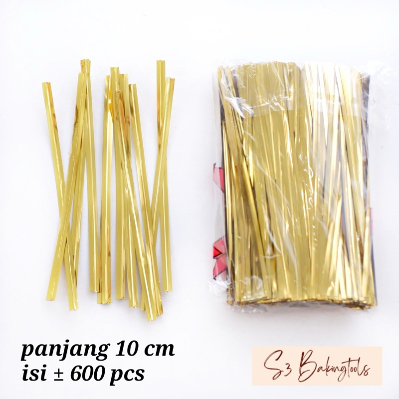 

pita kawat parcel gold isi 600 pcs