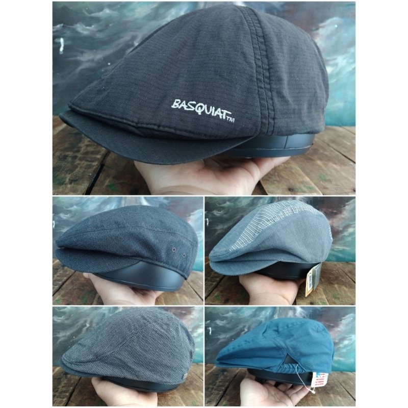 TOPI FLATCAPS PELUKIS COPET full brand ORIGINAL