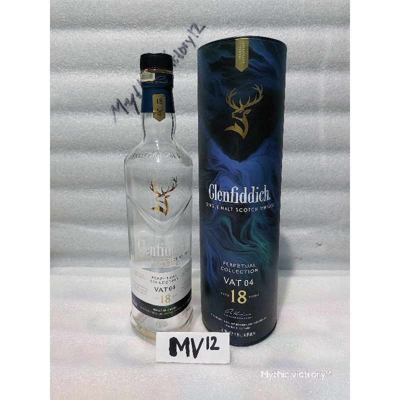 Botol bekas minuman keras Import Glenfiddich 18 Limited Edition+ Box