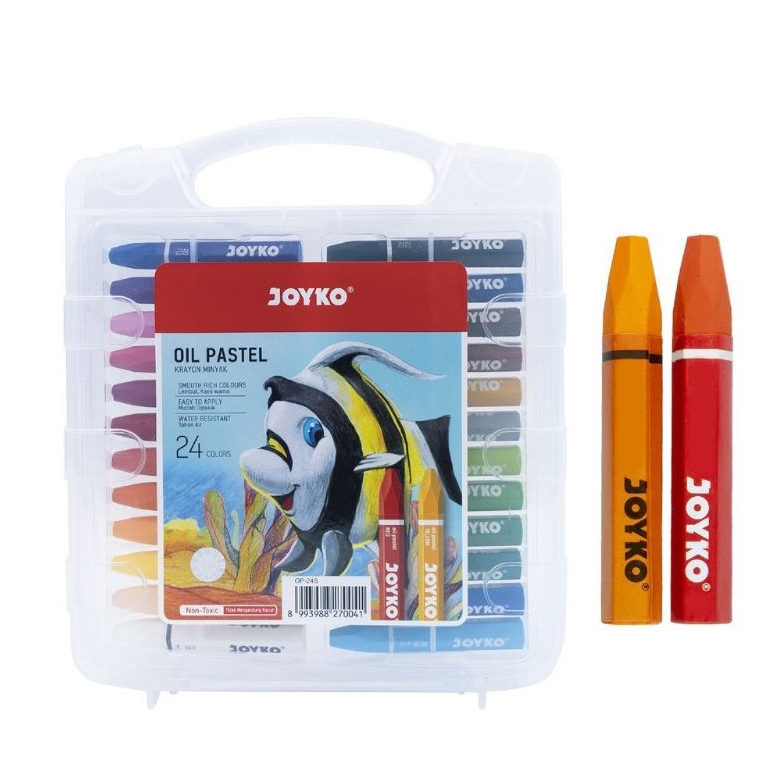 

Crayon Titi Joyko 24 Warna Oil Pastel
