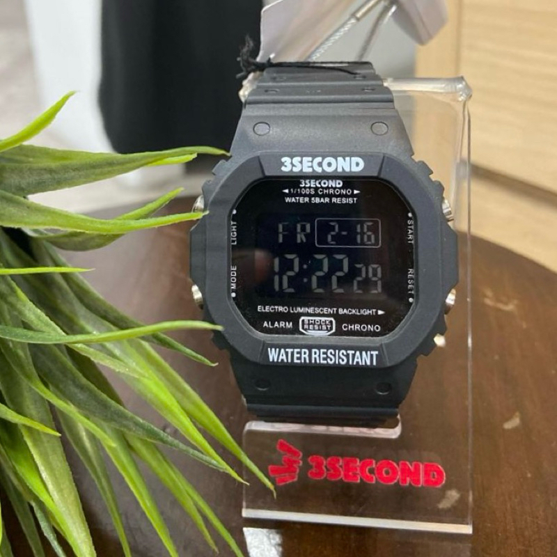 jam tangan 3second Pria Original Terbaru