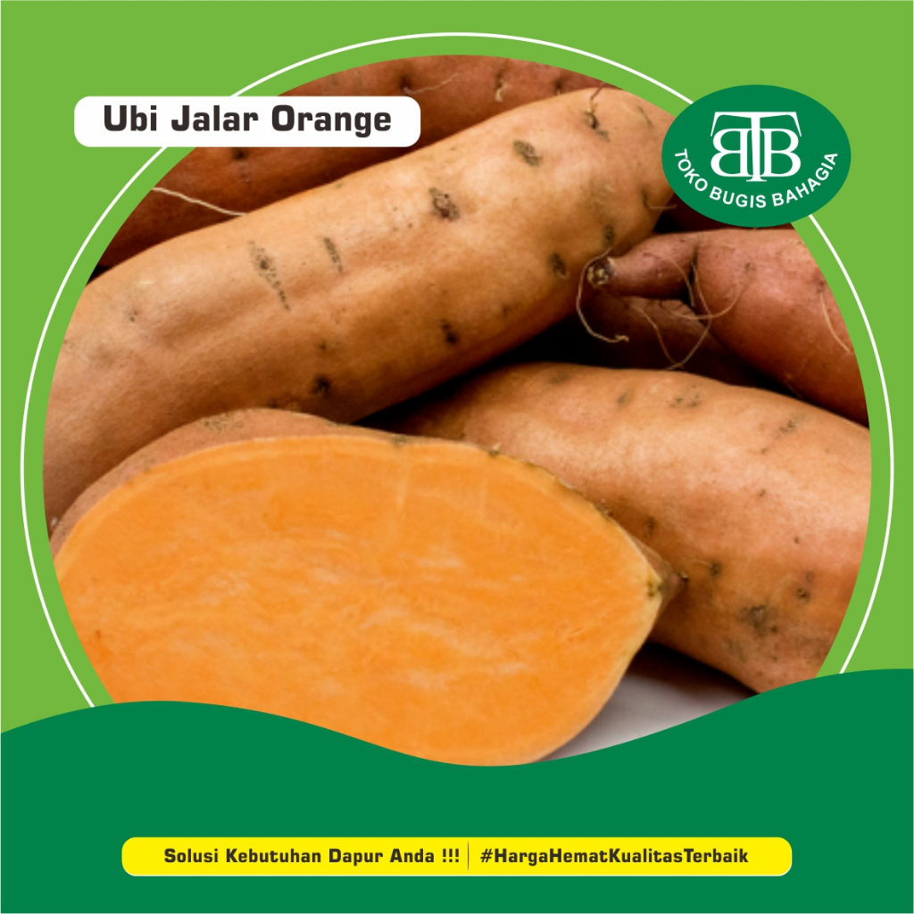 

Ubi Jalar Orange 1 Kg Murah Makassar