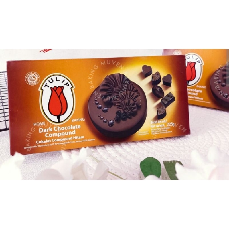 tulip dark Chocolate coumpound