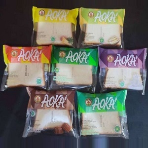 

Roti AOKA Panggang All Varian - Rasa Pandan 1 Dus isi 60 Pcs