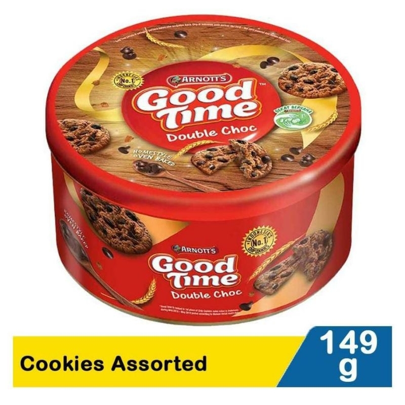 

Goodtime Assorted Cookies 149gram kaleng