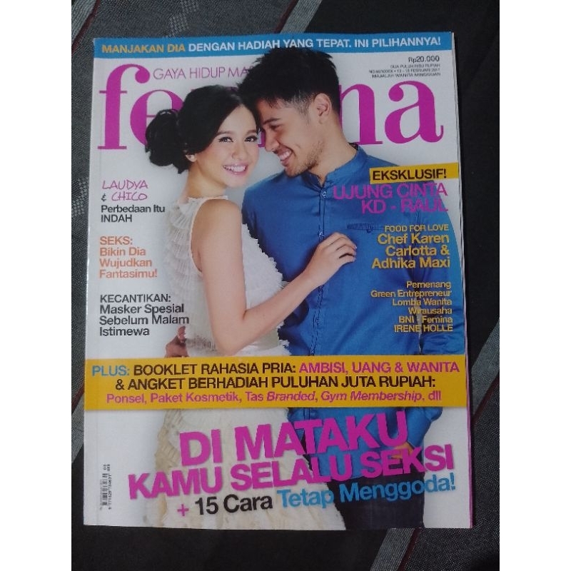 Majalah Femina, No.06/XXXIX,  12-18 Februari 2011