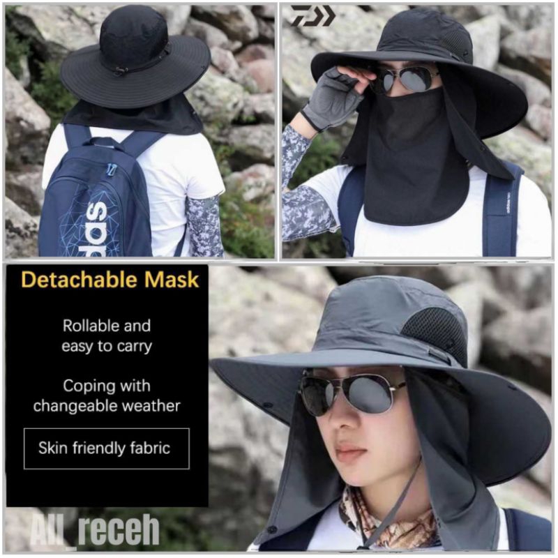 Topi Mancing Jepang Anti Panas/pancing/topi pancing
