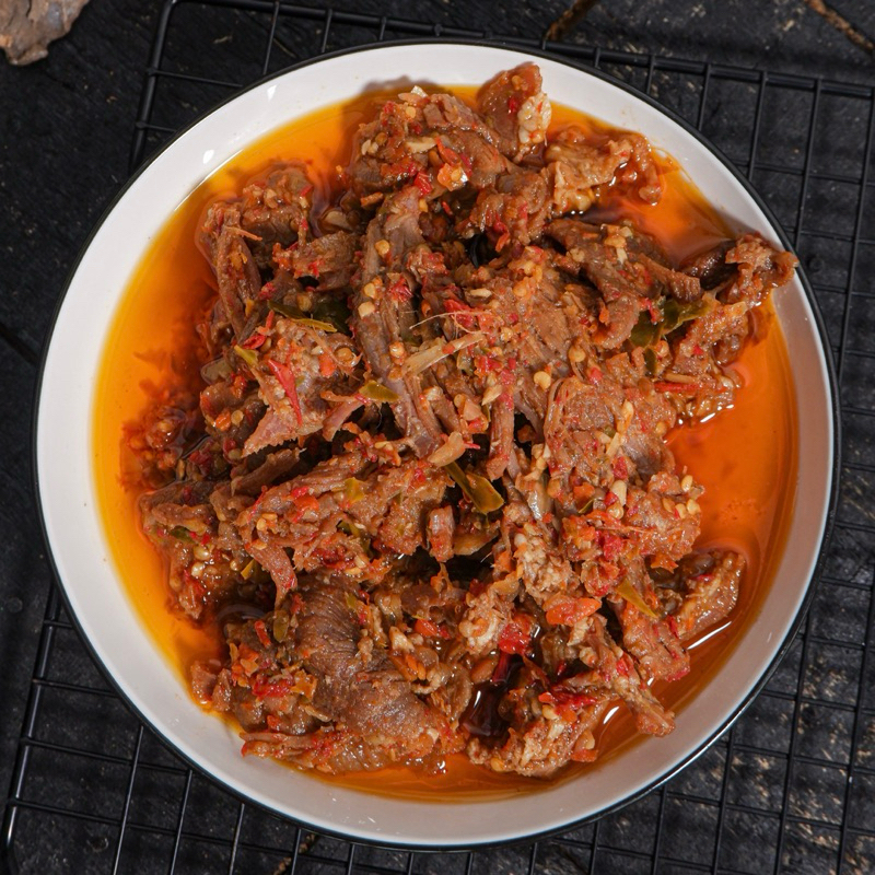 

Dendeng Sapi Balado Uni Arma (100gr) - Dendengnyo