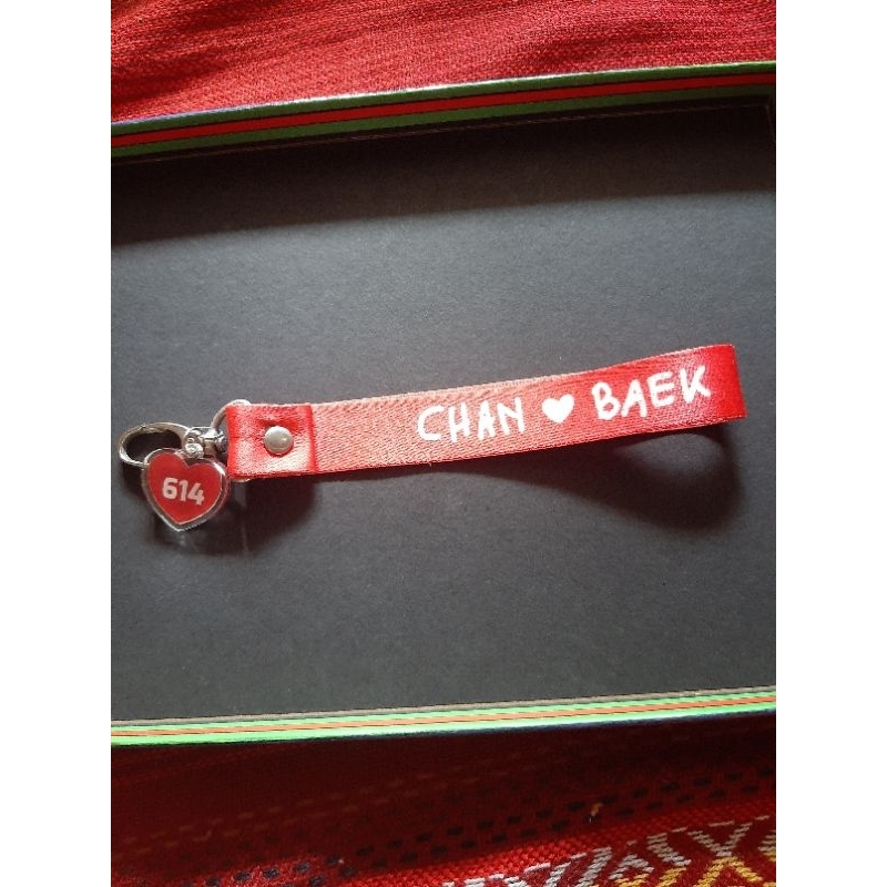 Gantungan Chanbaek Keychain Chanbaek Chanyeol Baekhyun