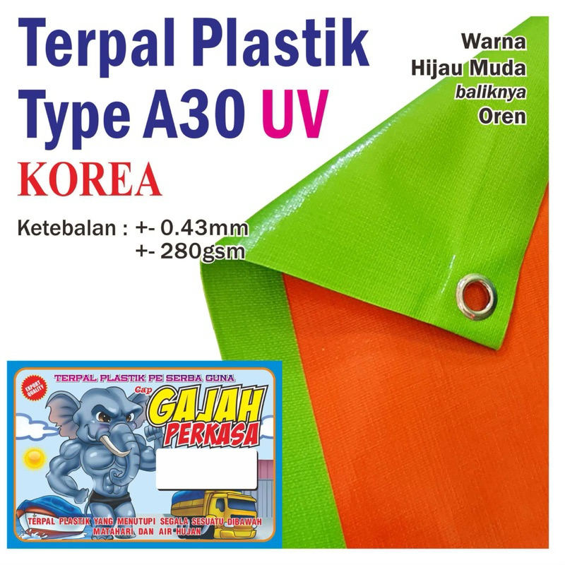 Terpal a30 korea uv  4x6