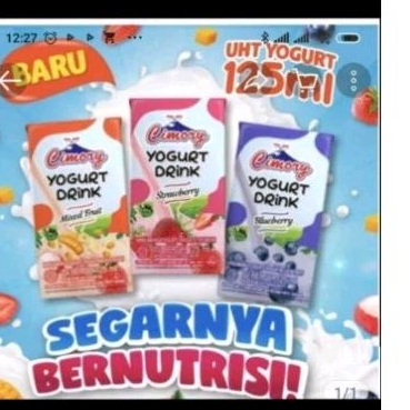 

Cimory yogurt 125 ml