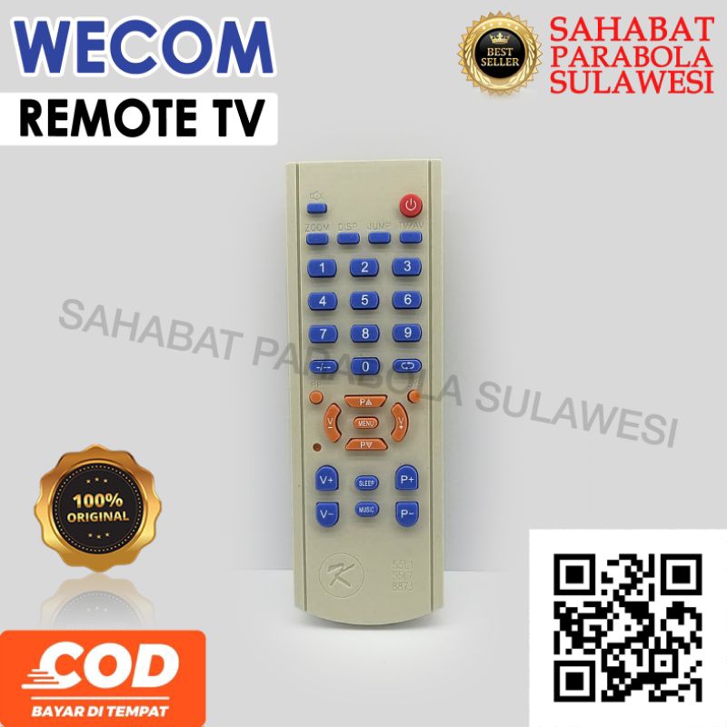 REMOTE TV WECOM TV CHINA