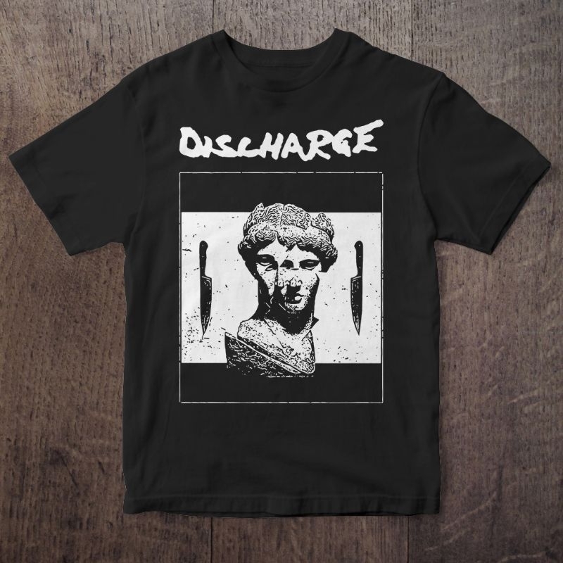 KAOS MUSIK KAOS BAND PUNK DISCHARGE