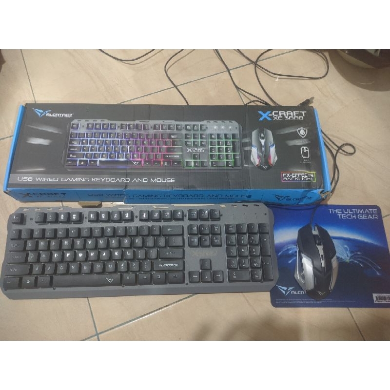 Alcatroz XC-300 gaming keyboard second
