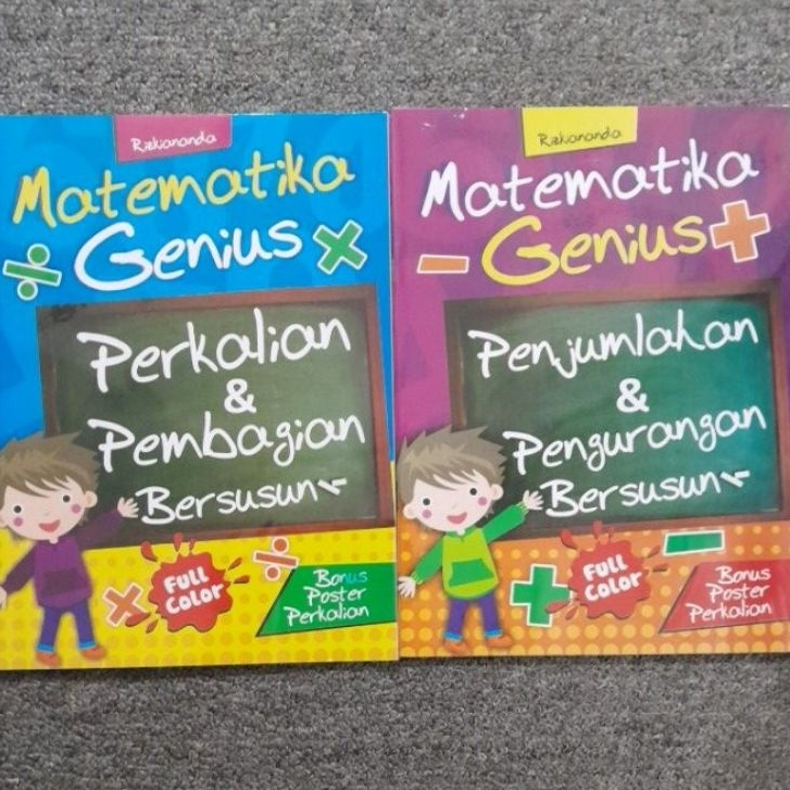 Matematika Genius Penjumlahan Pengurangan Perkalian Pembagian Ori, Planet Ilmu, Rizki Ananda
