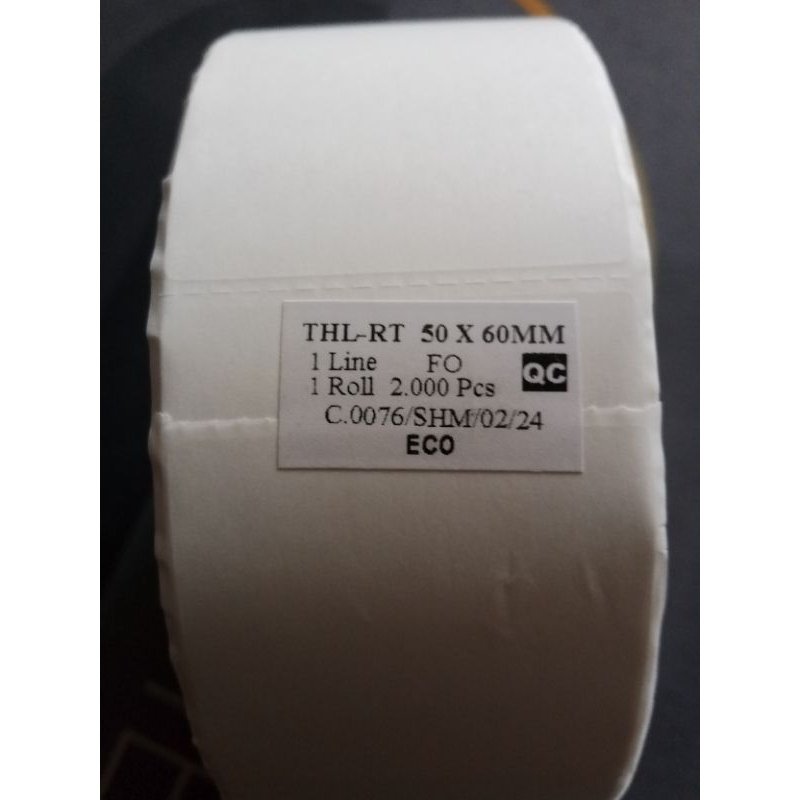 

label thermal 50x60 isi 2.000 pcs