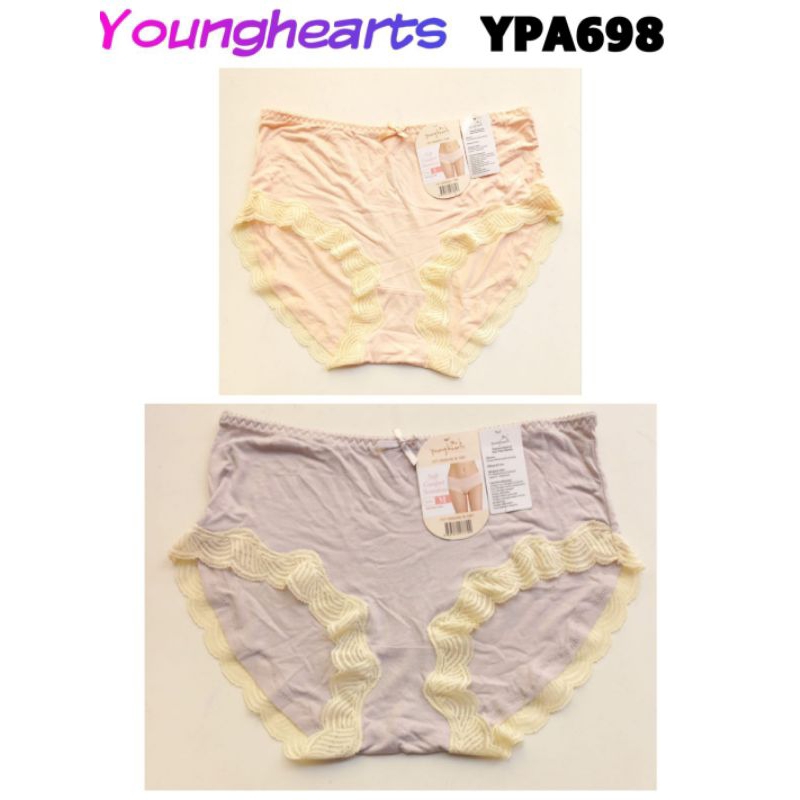 YPA698 Panty Celana Dalam Katun Viscose Younghearts Midi  L